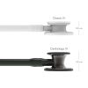 3M Littmann Cardiology IV Diagnostic Stethoscoop Zwart | Smoke Glans