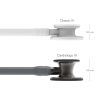 3M Littmann Cardiology IV Diagnostic Stethoscoop Grijs | Smoke Glans