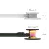 3M Littmann Cardiology IV Diagnostic Stethoscoop Zwart | Rainbow Glans