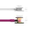 3M Littmann Cardiology IV Diagnostic Stethoscoop Framboos | Rainbow Glans