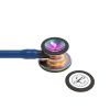 3M Littmann Cardiology IV Diagnostic Stethoscoop Marine Blauw | Rainbow Glans