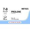Prolene blauw 7-0, BV175-8 MP naald, M8702G, 12 stuks