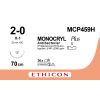 Monocryl Plus ongekleurd 2-0, X-1 naald, MCP459H, 36 stuks