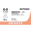 Monocryl Plus violet 6-0, TF PLUS VB naald, MCP9260H, 36 stuks