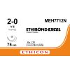 Ethibond Excel groen/wit 2-0, V-5 naald, MEH7712N, 6 stuks