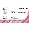 Vicryl Rapide violet 6-0, P-1 PRIME MP naald, MPVR32H, 36 stuks
