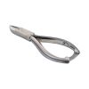 Pedicure-Nageltang met gebogen bek en glad handvat, 14 cm 