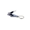 Nagelknipper (hand) met ketting en 9 mm bek, verchroomd