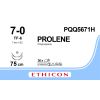 Prolene blauw 7-0, TF-6 naald, PQQ5671H, 36 stuks