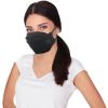 Mondmaskers Ribcap Zwart Large per stuk verpakt