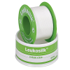 Leukosilk hechtpleister op spoel, 1,25 cm x 5 m, per stuk