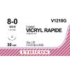 Vicryl Rapide violet 8-0, GS-9 naald, V1210G, 12 stuks