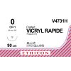 Vicryl Rapide gecoat ongekleurd 0, CP-1 naald, V4731H, 36 stuks