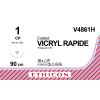 Vicryl Rapide Uc ongekleurd 1, CP naald, V4861H, 36 stuks