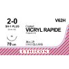 Vicryl Rapide gecoat ongekleurd 2-0, SH-1 PLUS naald, V62H, 36 stuks