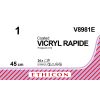Vicryl Rapide ongekleurd 1, V8981E, 24 stuks