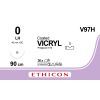 Vicryl gecoat violet 0, LH naald, V97H, 36 stuks
