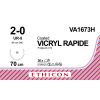 Vicryl Rapide ongekleurd 2-0, UR-5 naald, VA1673H, 36 stuks