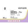 Vicryl Plus violet 0, VCP1227E, 24 stuks