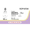 Vicryl Plus gecoat ongekleurd 0, CP-1 naald, VCP1473H, 36 stuks