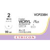 Vicryl Plus gecoat violet 2, MO-6 naald, VCP238H, 36 stuks