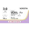 Vicryl Plus gecoat violet 3-0, V-6 naald, VCP277H, 36 stuks