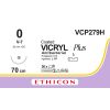 Vicryl Plus gecoat violet 0, V-7 naald, VCP279H, 36 stuks