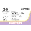 Vicryl Plus violet 2-0, SH-1 PLUS naald, VCP312H, 36 stuks