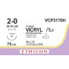 Vicryl Plus violet 2-0, SH PLUS VB naald, VCP3170H, 36 stuks