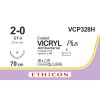 Vicryl Plus gecoat violet 2-0, CT-3 naald, VCP328H, 36 stuks