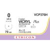 Vicryl Plus violet 0, UR-5 naald, VCP376H, 36 stuks