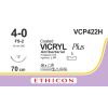 Vicryl Plus ongekleurd gecoat 4-0, FS-2 naald, VCP422H, 36 stuks