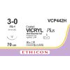 Vicryl Plus ongekleurd gecoat 3-0, FS-1 naald, VCP442H, 36 stuks