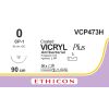 Vicryl Plus gecoat violet 0, CP-1 naald, VCP473H, 36 stuks
