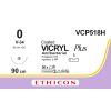 Vicryl Plus gecoat violet 0, V-34 naald, VCP518H, 36 stuks