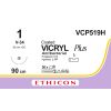 Vicryl Plus gecoat violet 1, V-34 naald, VCP519H, 36 stuks