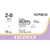 Vicryl Plus violet 2-0, XLH naald, VCP581G, 12 stuks