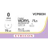 Vicryl Plus violet gecoat 0, UR-6 naald, VCP603H, 36 stuks