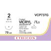Vicryl Plus violet gecoat 2, CT-1 naald, VCP737G, 12 stuks