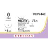 Vicryl Plus gecoat violet 0, CT-2 CR naald, VCP744E, 24 stuks