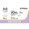 Vicryl Plus gecoat violet 4-0, TF PLUS naald, VCP924H, 36 stuks