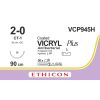 Vicryl Plus violet gecoat 2-0, CT-1 naald, VCP945H, 36 stuks