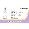 Vicryl Plus gecoat violet 1, V-5 naald, VCP988H, 36 stuks