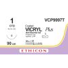Vicryl Plus violet 1, CTD naald, VCP9997T, 24 stuks