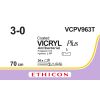 Vicryl Plus ongekleurd 3-0, VCPV963T, 24 stuks