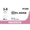 Vicryl Rapide ongekleurd 3-0, X-1 naald, VF2260, 36 stuks