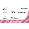 Vicryl Rapide ongekleurd gecoat 2-0, FS-1 naald, VR2253, 36 stuks