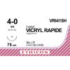 Vicryl Rapide ongekleurd 4-0, SH naald, VRI415H, 36 stuks