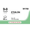 Ethilon zwart 9-0, TG140-6 naald, W1769, 12 stuks