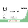 Ethilon zwart 8-0, BV130-5 naald, W2808, 12 stuks